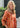 Santa Barbara Botanical Dress, 3/4 Sleeve