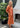 Santa Barbara Botanical Dress, 3/4 Sleeve