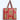 Quilted Tote, Pink Stripe Tiger